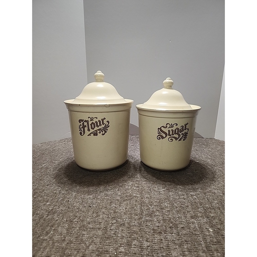 Pfaltzgraff stoneware canister‎ With Lid  507 & 506